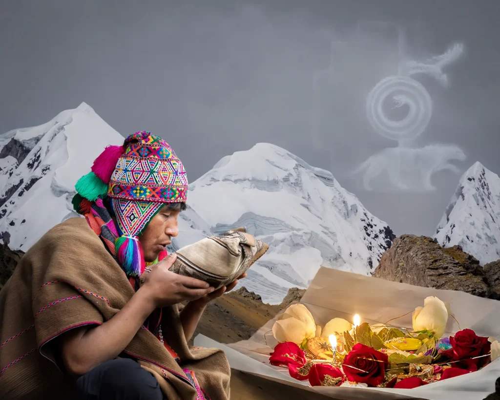 Andean landscape in Peru